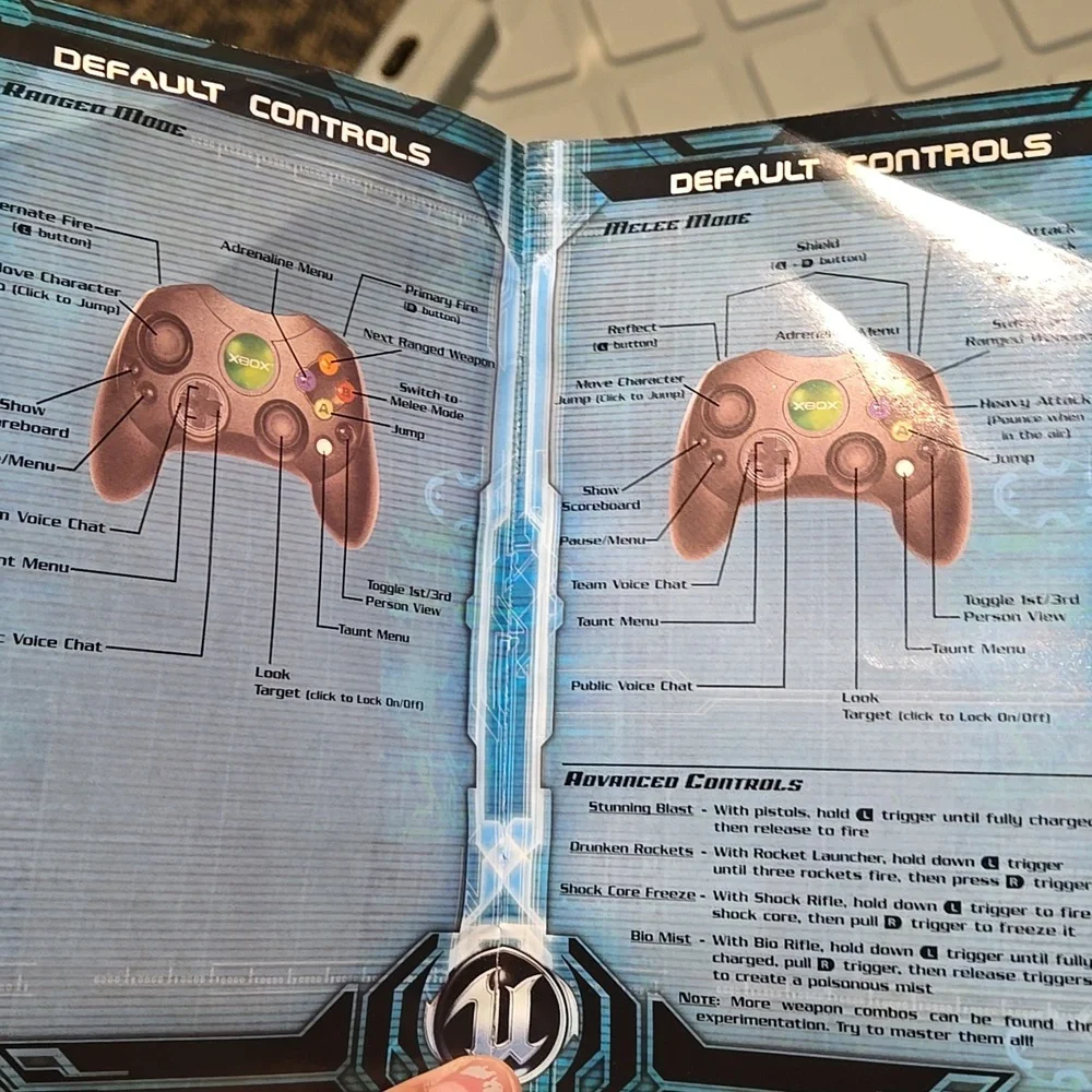 Unreal Championship 2: The Liandri Conflict (Microsoft Xbox, 2005) Book Included